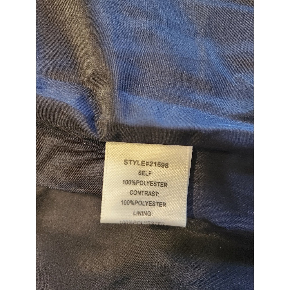 Skies‎ Are Blue Navy Knit Puffer Vest Size Small - Picture 6 of 7
